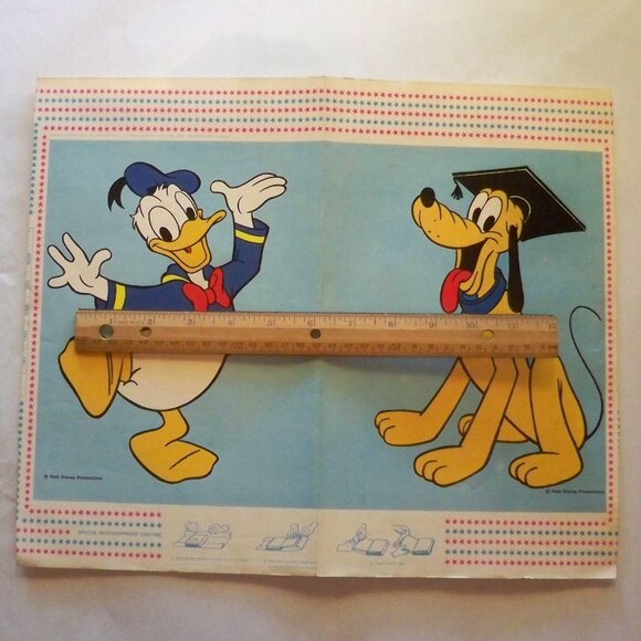 Rare *Vintage 24 Walt Disney Characters, 16 Large Wall Decoration - Picture 16 of 16